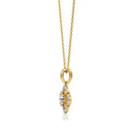 Flora | Elegant Lab Grown Diamond Pendant - Nivara