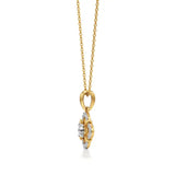 Flora | Elegant Lab Grown Diamond Pendant - Nivara