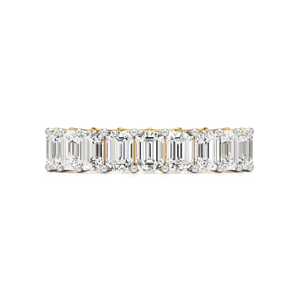 Foreva | Emerald Lab-Grown Diamond Ring - Nivara