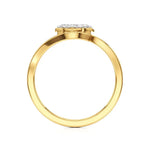 Flora | Lab-Grown Diamond Three-Stone Ring - Nivara