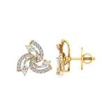 Mode | Round Lab-Grown Diamonds Halo Studs - Nivara