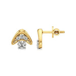 Mode | Round Lab-Grown Diamonds Clustered Studs - Nivara