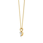 Sneh | Heart-Cut Solitaire Lab Grown Diamond Pendant - Nivara