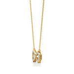 Foreva | Marquise & Round Lab Grown Diamonds Loop Pendant - Nivara