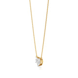Toi et Moi | Princess & Pear Lab Grown Diamonds Necklace