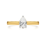 Amora | Pear Lab-Grown Diamond Solitaire Ring