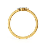 Mode | Marquise & Pear Lab-Grown Diamond Solitaire Ring - Nivara