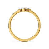 Mode | Marquise & Pear Lab-Grown Diamond Solitaire Ring - Nivara