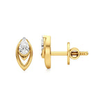 Sia | Pear Soliltaire Lab-Grown Diamond Studs - Nivara