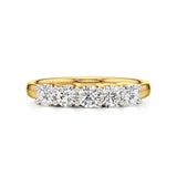 Foreva | Round Lab-Grown Diamond Eternity Band - Nivara