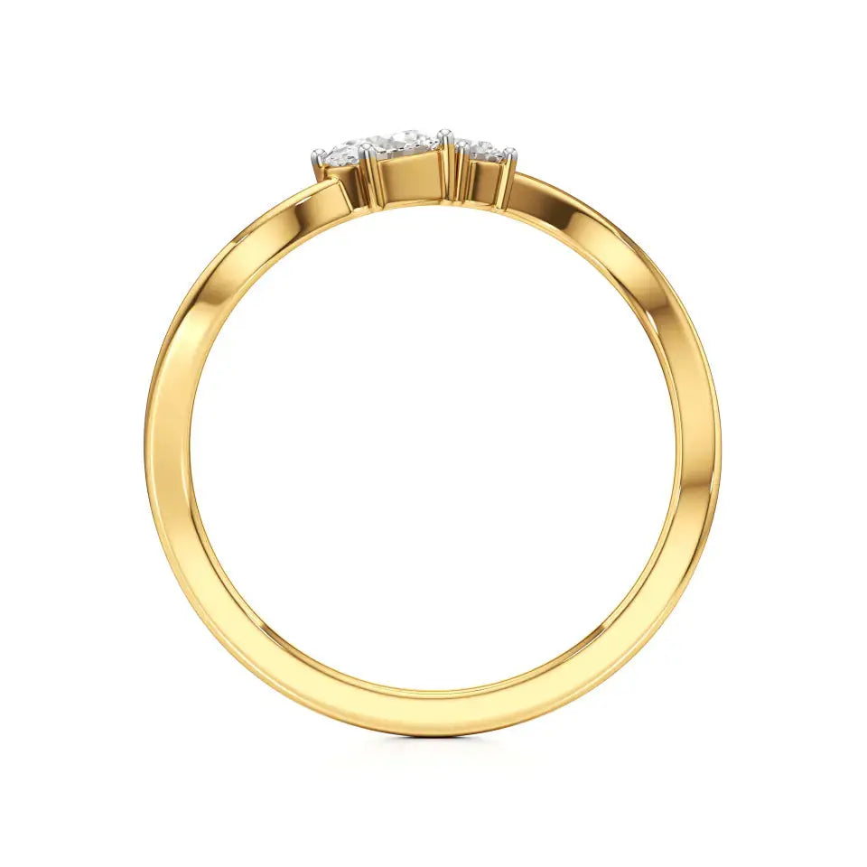 Mode | Oval & Round Lab-Grown Diamond Ring - Nivara