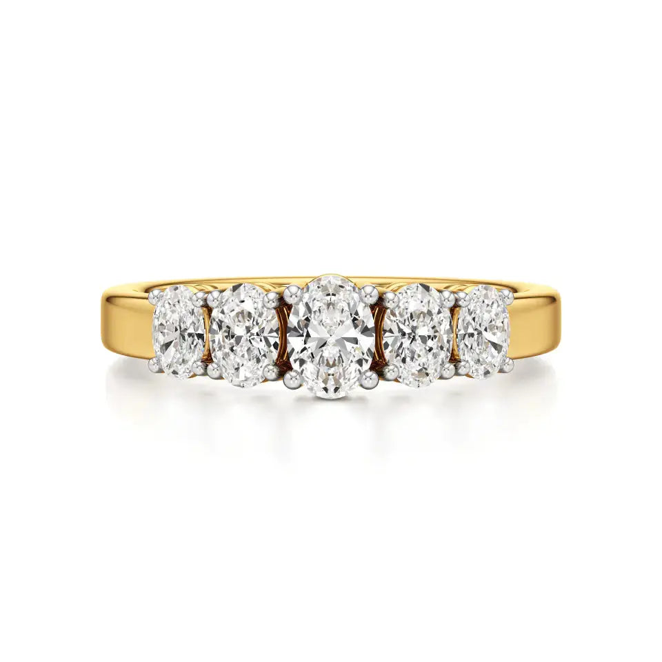 Foreva | Oval Lab-Grown Diamond Ring - Nivara