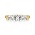 Foreva | Oval Lab-Grown Diamond Ring - Nivara