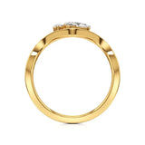 Amara | Lab-Grown Diamond Halo Ring - Nivara