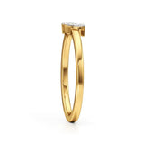 Mode | Marquise & Pear Lab-Grown Diamond Solitaire Ring - Nivara