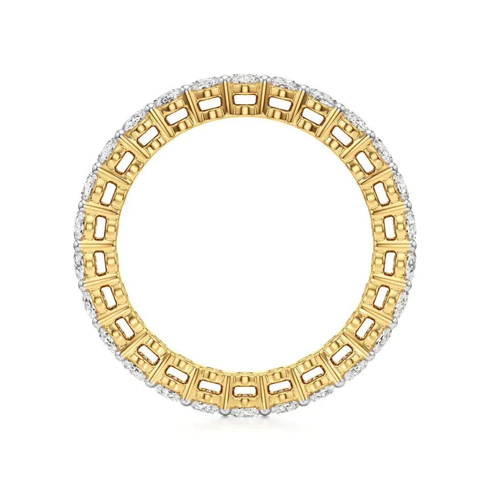 Foreva | Oval Stones Lab-Grown Diamond Ring - Nivara