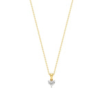 Sneh | Heart-Cut Solitaire Lab Grown Diamond Pendant - Nivara
