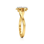 Flora | Lab-Grown Diamond Three-Stone Ring - Nivara