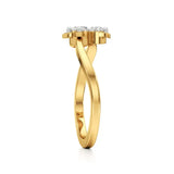 Flora | Lab-Grown Diamond Three-Stone Ring - Nivara