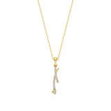 Mode | Round Lab Grown Diamonds Pendant - Nivara