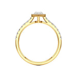 Mira | Round & Marquise Lab-Grown Diamond Halo Ring - Nivara