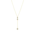 Amora | Round Lab Grown Diamond Bezel Setting Necklace - Nivara