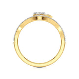 Flora | Round & Pear Lab-Grown Diamond Ring - Nivara