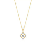 Flora | Elegant Lab Grown Diamond Pendant - Nivara