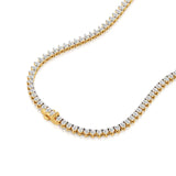 Sutra | Round Lab Grown Diamonds Tennis  Necklace