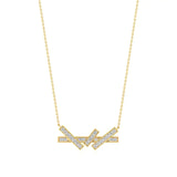 Mode | Round Lab Grown Diamonds Pendant - Nivara