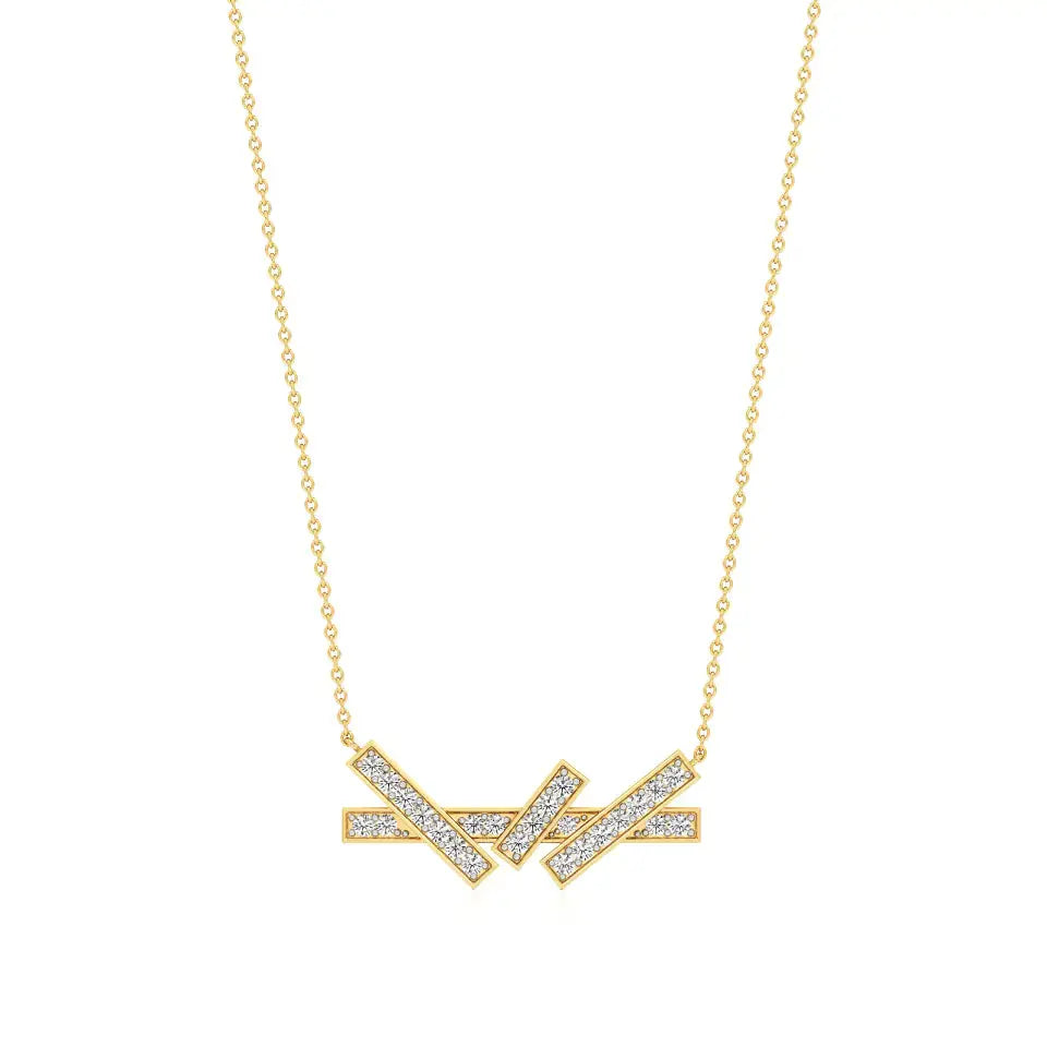 Mode | Round Lab Grown Diamonds Pendant - Nivara