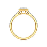 Mira | Round & Princess Lab-Grown Diamond Halo Ring - Nivara