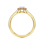 Mira | Round & Oval Lab-Grown Diamond Halo Ring - Nivara