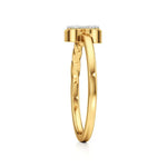 Flora | Lab-Grown Diamond Three-Stone Ring - Nivara