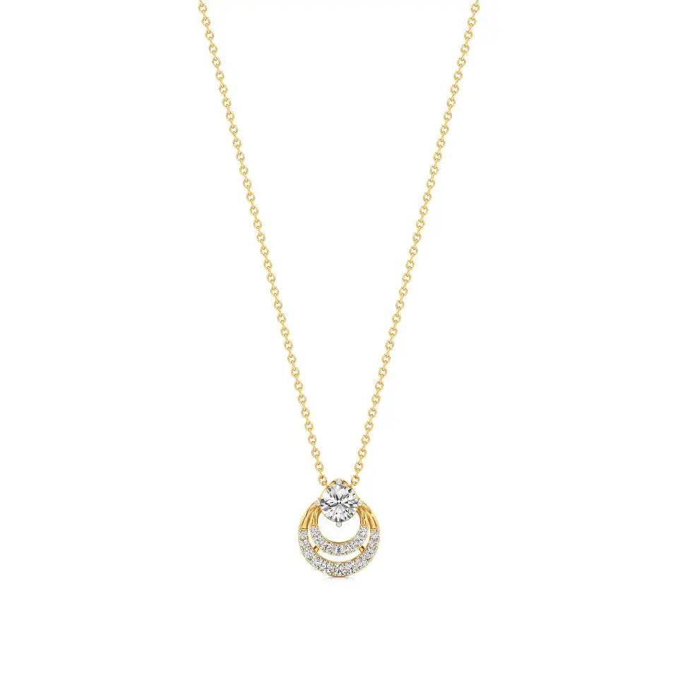 Mode | Round Lab Grown Diamonds Pendant - Nivara