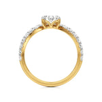 Amara | Pear Lab-Grown Diamond Solitaire Ring - Nivara