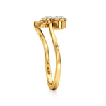 Flora | Lab-Grown Diamond Three-Stone Ring - Nivara