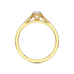 Amora | Oval & Radiant Lab-Grown Diamond Solitaire Ring - Nivara