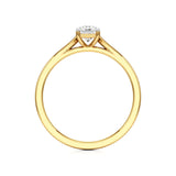Amora | Radiant Lab-Grown Diamond Solitaire Ring