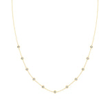 Sutra | Round Lab Grown Diamonds Bezel Setting Necklace