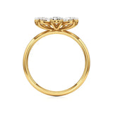 Flora | Pear Diamonds in Flora Design - Nivara