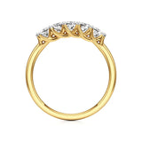 Foreva | Cushion Lab-Grown Diamond Eternity Band - Nivara