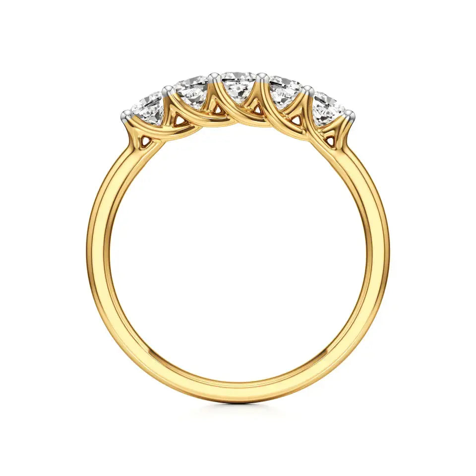 Foreva | Cushion Lab-Grown Diamond Eternity Band - Nivara