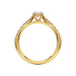 Amara | Round & Oval Lab-Grown Diamond Ring - Nivara