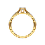 Amara | Round & Oval Lab-Grown Diamond Ring - Nivara