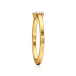 Mode | Round & Pear Lab-Grown Diamond Solitaire Ring - Nivara