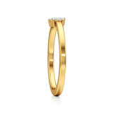 Mode | Round & Pear Lab-Grown Diamond Solitaire Ring - Nivara