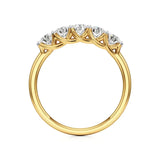Foreva | Round Lab-Grown Diamond Eternity Band - Nivara