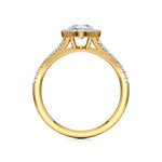 Mira | Classic Oval-cut with Halo - Nivara