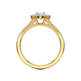 Mira | Classic Oval-cut with Halo - Nivara